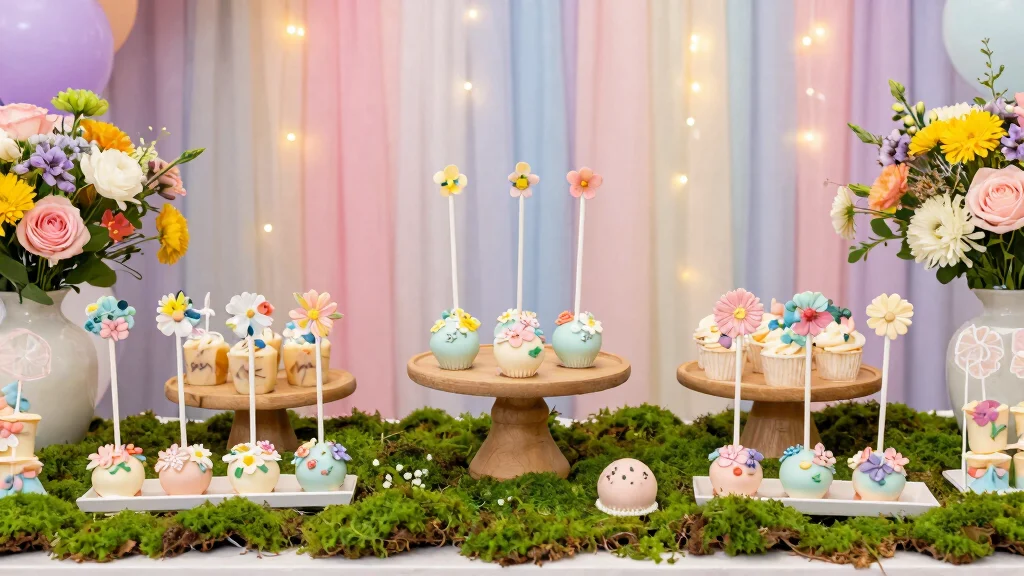 15 Baby in Bloom Cake Pops Ideas: Soft Floral Style