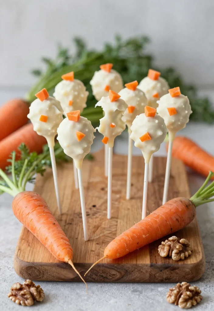 15 Cake Pops Ohne Backen Ideas Easy No Bake Treats - 12. Carrot Cake Pops 1
