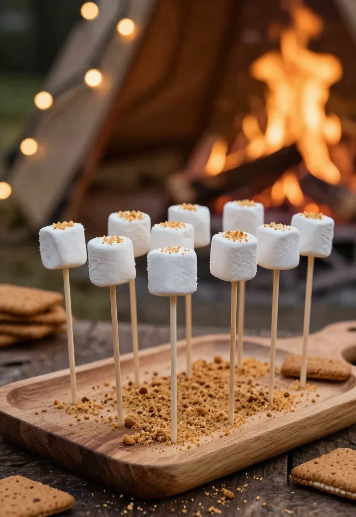 15 Cake Pops Ohne Backen Ideas Easy No Bake Treats - 8. S’mores Cake Pops 1