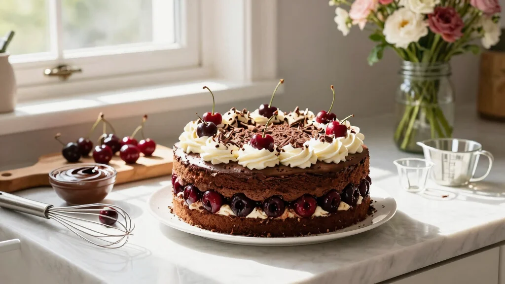 15 Chocolate Cake With Cherries Ideas: Sweet Tart Balance