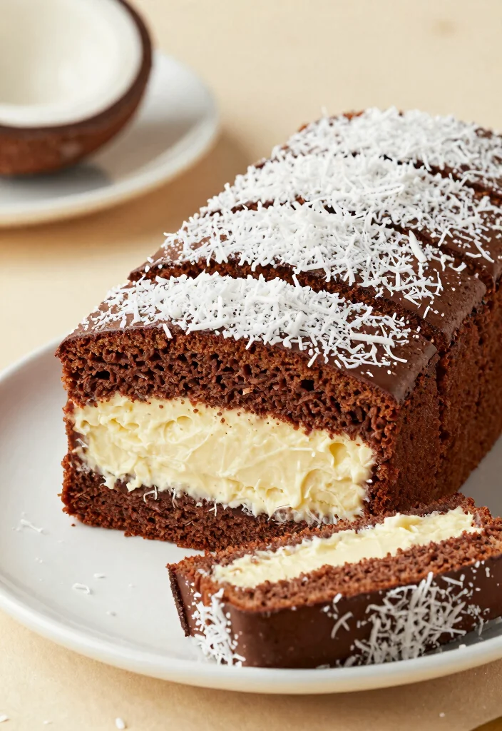 15 Chocolate Pound Cake From Cake Mix Boxes Ideas Easy Bake - 12. Chocolate Coconut Cream Cheese Pound Cake 1