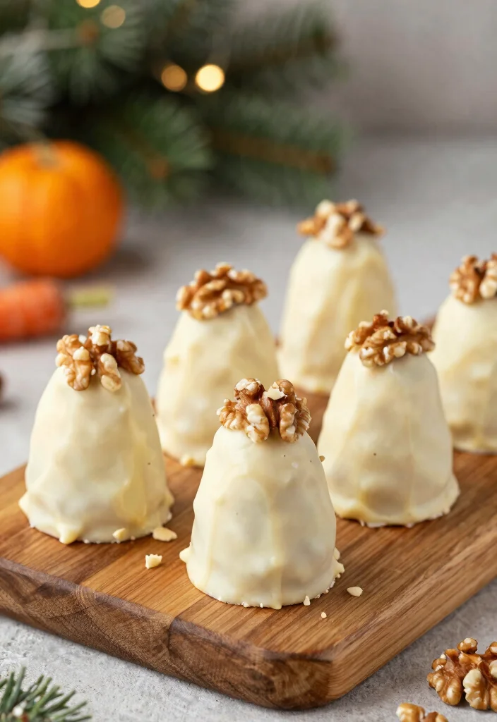 15 Christmas Cake Pops Ideas: Festive Sweet Treats - 9. Carrot Cake Pops 1
