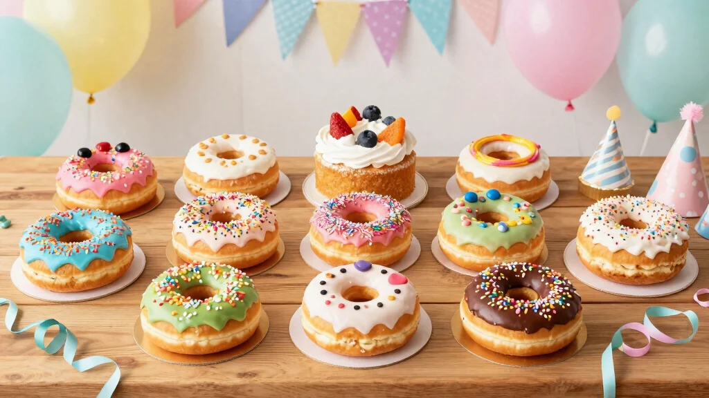 15 Donut Birthday Cake Ideas Fun Sweet and Trendy