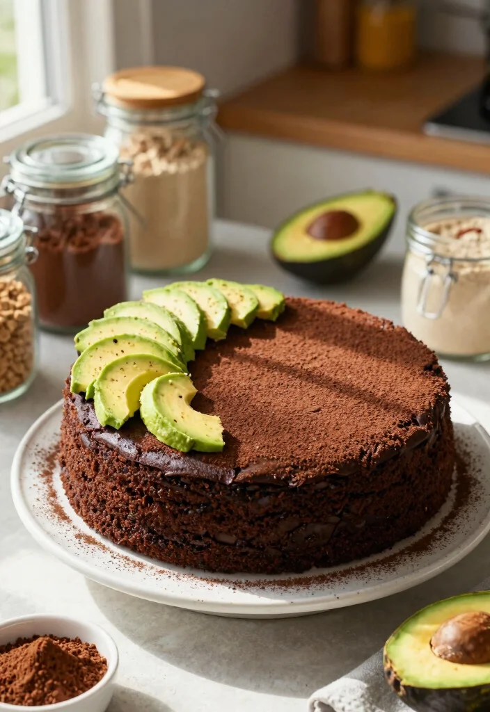 15 Fast One Smash Cake Ideas: Simple Quick Design for Toddler Birthdays - 13. Chocolate Avocado Smash Cake 1