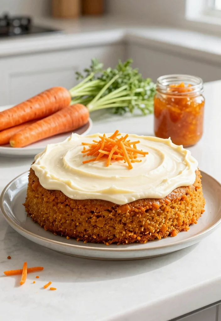 15 Fast One Smash Cake Ideas: Simple Quick Design for Toddler Birthdays - 14. Carrot Applesauce Smash Cake 1