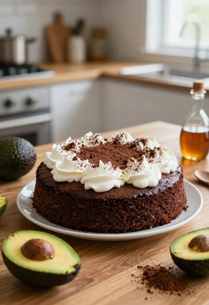 15 Fast One Smash Cake Ideas: Simple Quick Design for Toddler Birthdays - 2. Avocado Chocolate Smash Cake 1