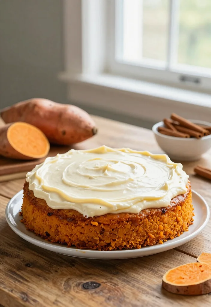 15 Fast One Smash Cake Ideas: Simple Quick Design for Toddler Birthdays - 4. Sweet Potato Smash Cake 1