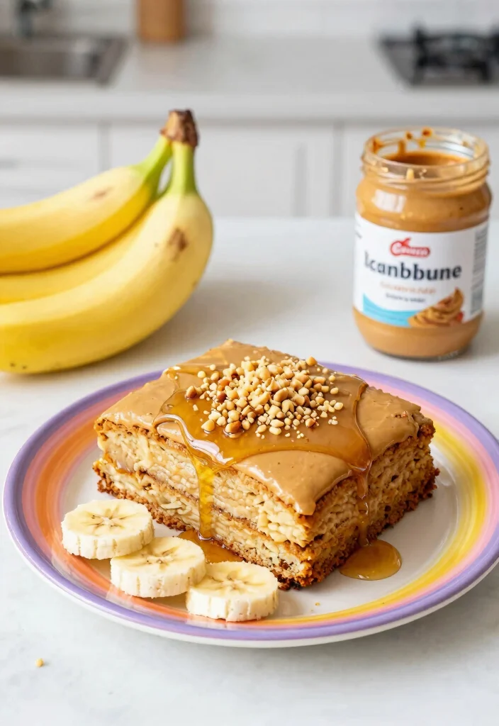 15 Fast One Smash Cake Ideas: Simple Quick Design for Toddler Birthdays - 8. Peanut Butter Banana Smash Cake 1