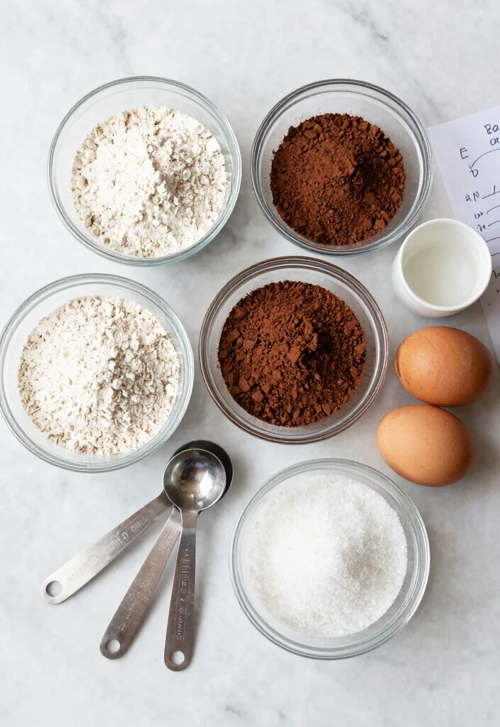 15 How to Make a Chocolate Cake: Easy Foolproof Steps - 1. Gather Your Ingredients 1