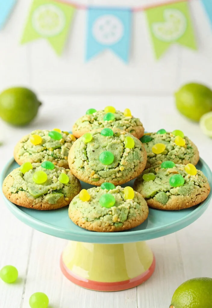 15 Lime Cookie Run Ideas Bright Citrus Aesthetic - 11. Lime Candy Cookies 1