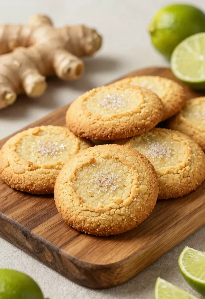 15 Lime Cookie Run Ideas Bright Citrus Aesthetic - 14. Lime Ginger Cookies 1