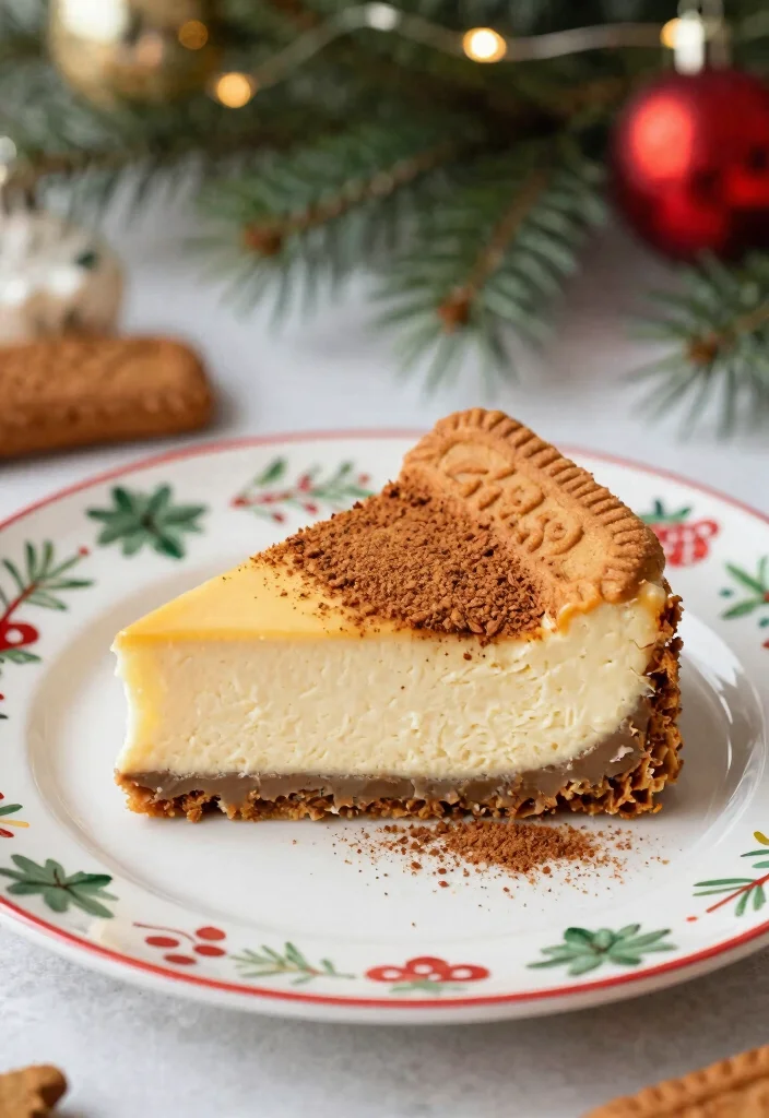 15 No Bake Biscoff Cheesecake Ideas Spiced Creamy Treat - 11. Gingerbread Biscoff Cheesecake 1