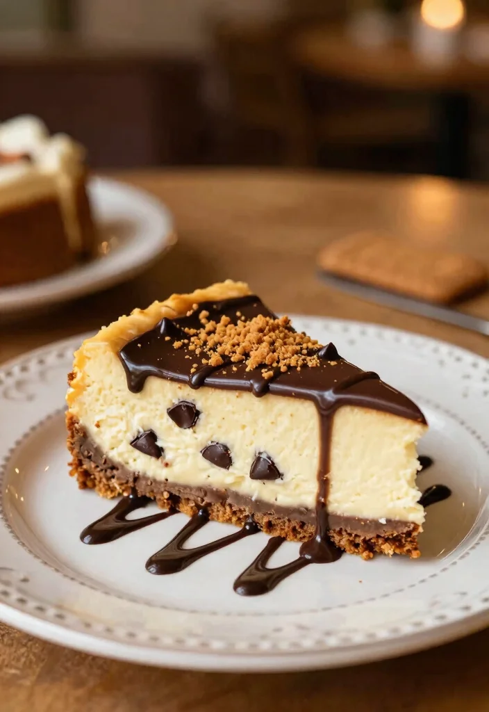 15 No Bake Biscoff Cheesecake Ideas Spiced Creamy Treat - 4. Chocolate Chip Biscoff Cheesecake 1