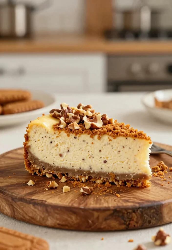 15 No Bake Biscoff Cheesecake Ideas Spiced Creamy Treat - 7. Nutty Biscoff Cheesecake 1