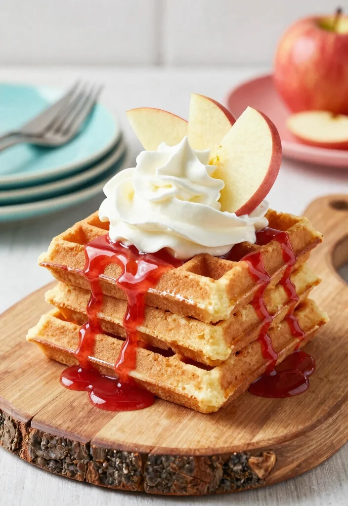 15 Shadow Milk Cookie x Candy Apple Cookie Ideas: Cute Fan Art - 7. Shadow Milk Cookie Waffles 1