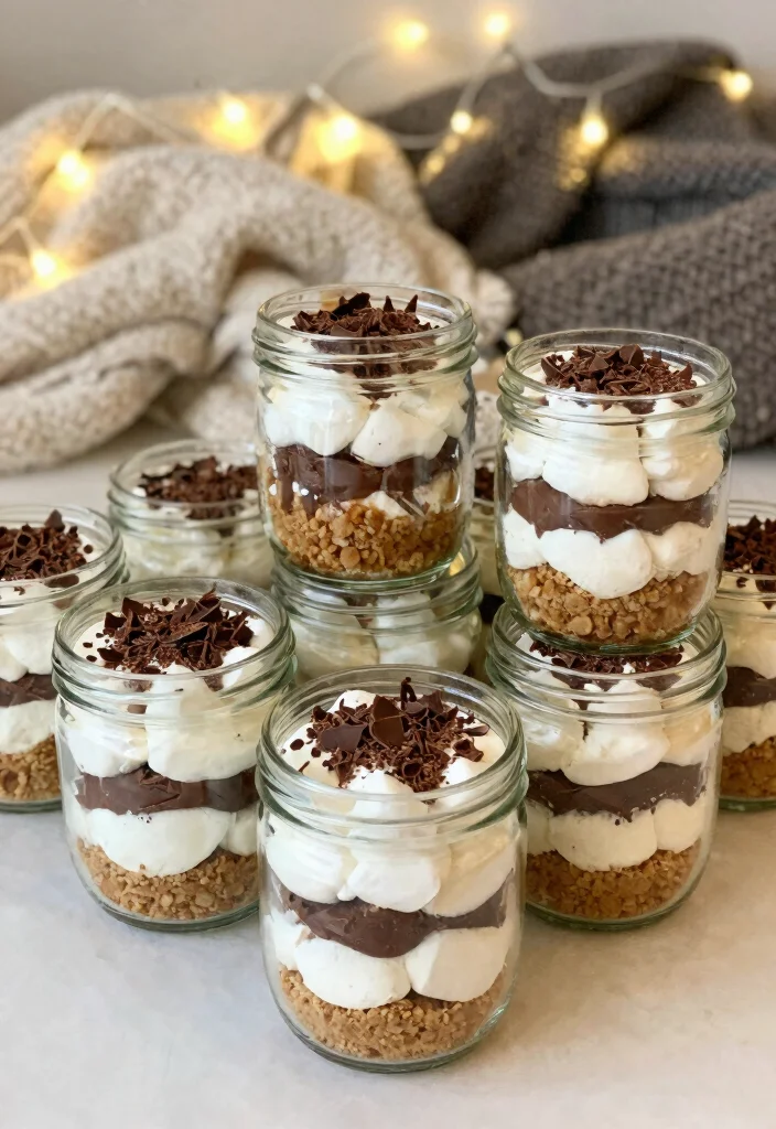 15 Tiny Wedding Cake Ideas for a Minimal Sweet Celebration - 11. Sweet Vegan S'mores Cakes 1