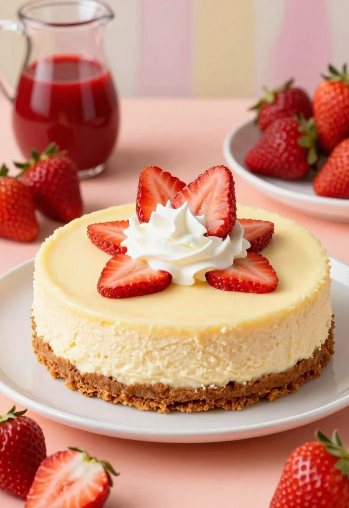 16 Banana Cheesecake Recipe Ideas: Creamy Fruity Fusion - 12. Strawberry Banana Cheesecake 1