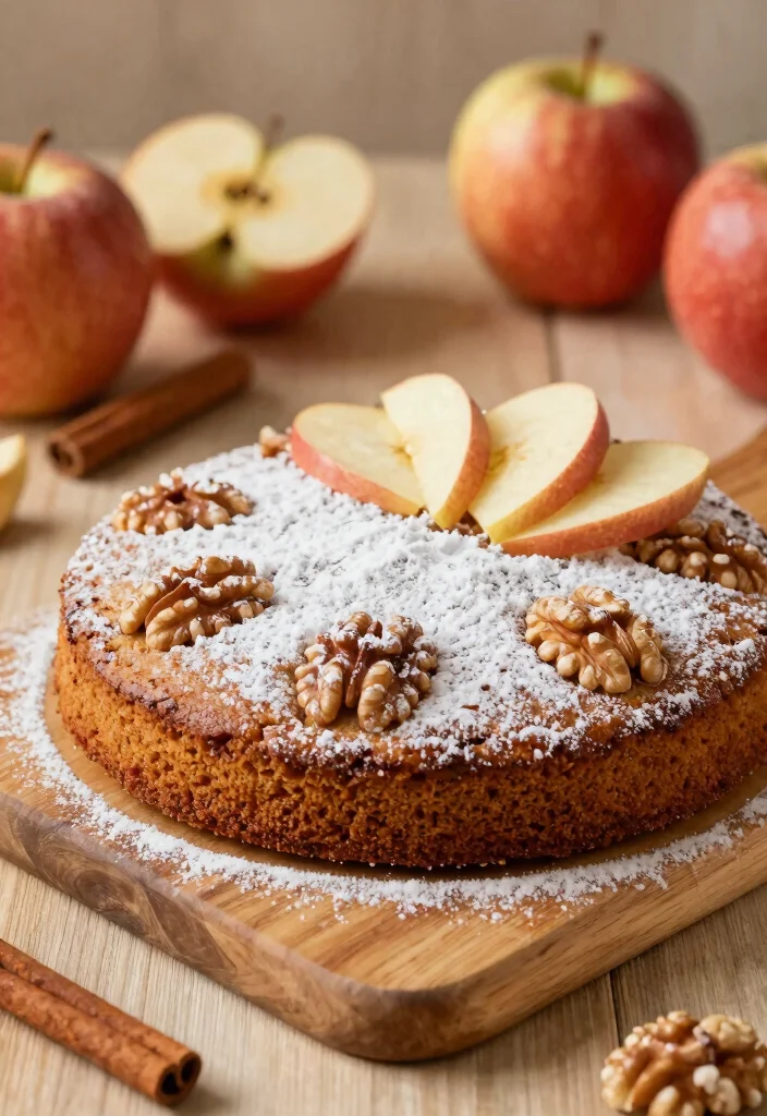 16 Birthday Cookie Cake Ideas Fun Crowd Pleasers - 9. Spiced Apple Walnut Cookie Cake 1