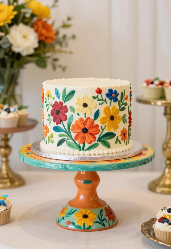 16 Cake Stand Wedding Ideas Styled Dessert Focus - 15. Artistic Cake Stands 1