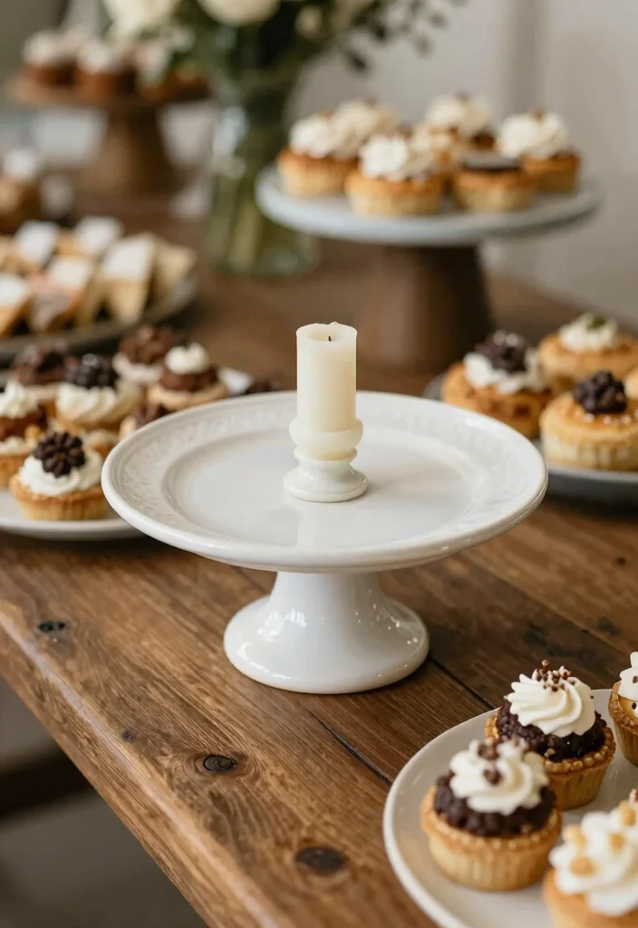 16 Cake Stand Wedding Ideas Styled Dessert Focus - 8. DIY Cake Stands 1