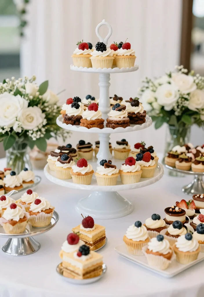 16 Cake Stand Wedding Ideas Styled Dessert Focus - 9. Multifunctional Cake Stands 1
