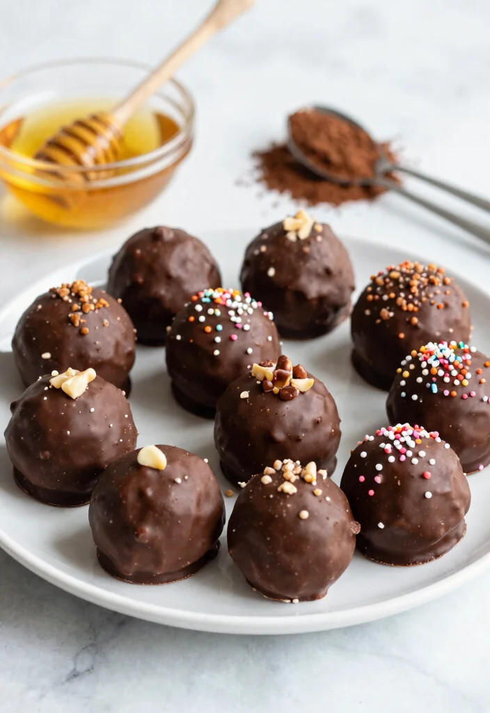 16 Chocolate Cake Balls Ideas: Bite-Size Indulgence - 1. Classic Gluten-Free Chocolate Cake Balls 1