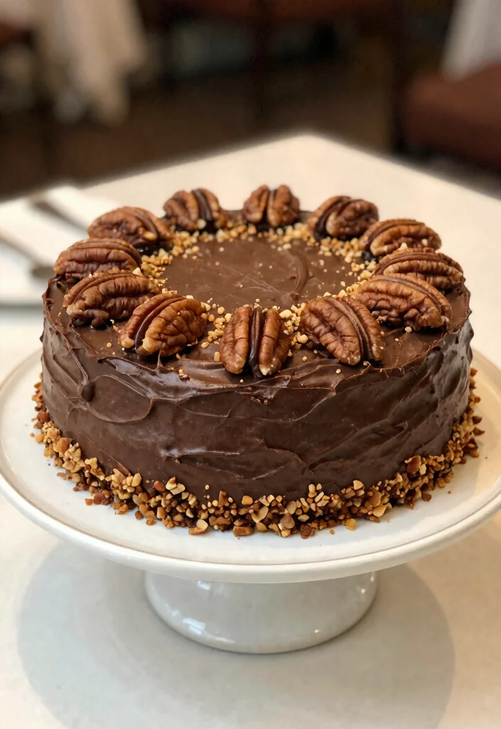 16 Chocolate Carrot Cake Ideas Spiced Rich Fusion - 15. Chocolate Carrot Cake with a Pecan Crust 1