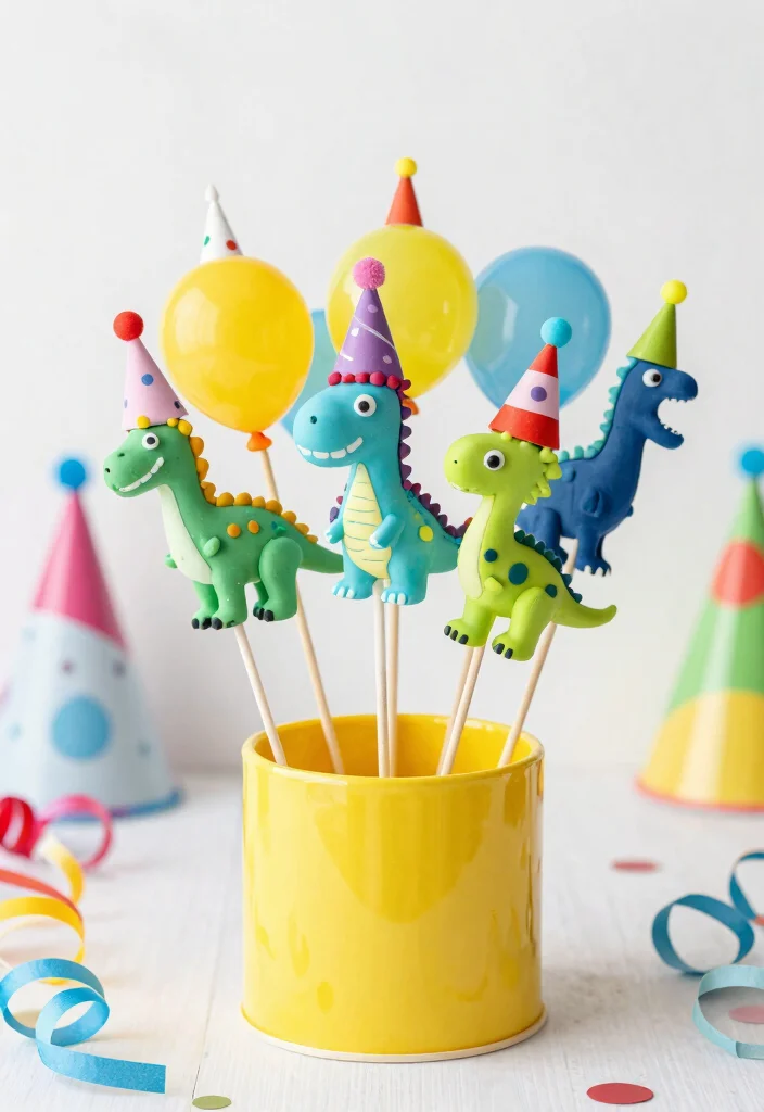 16 Dino Cake Pops Ideas Fun Prehistoric Theme - 12. Dino Party Cake Pops 1