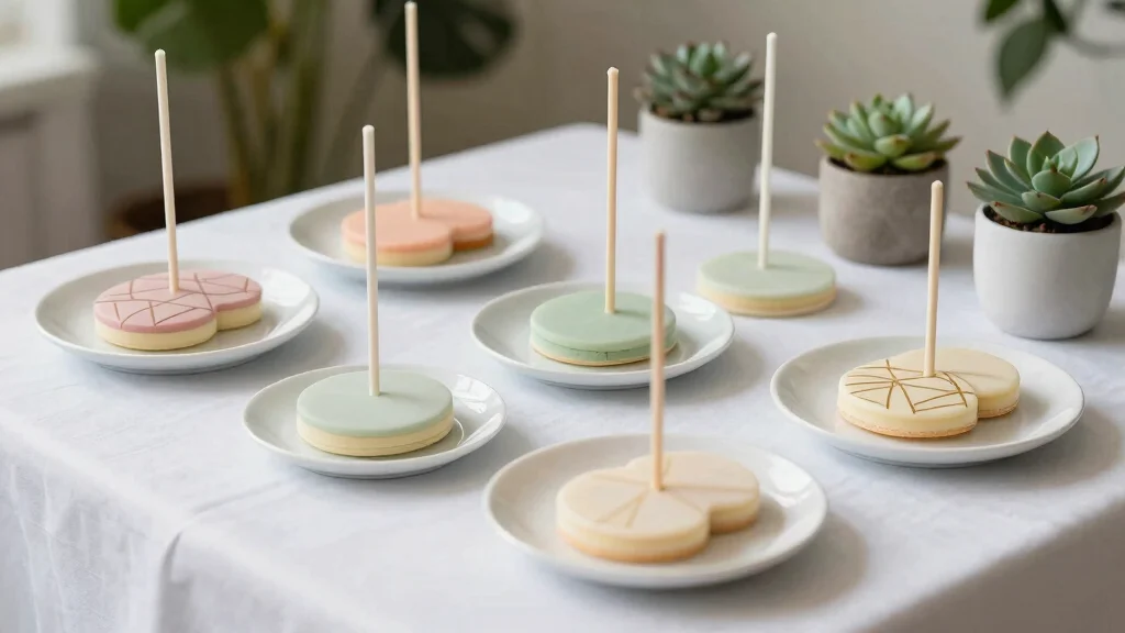 16 Flat Cake Pops Ideas Modern Minimal Style