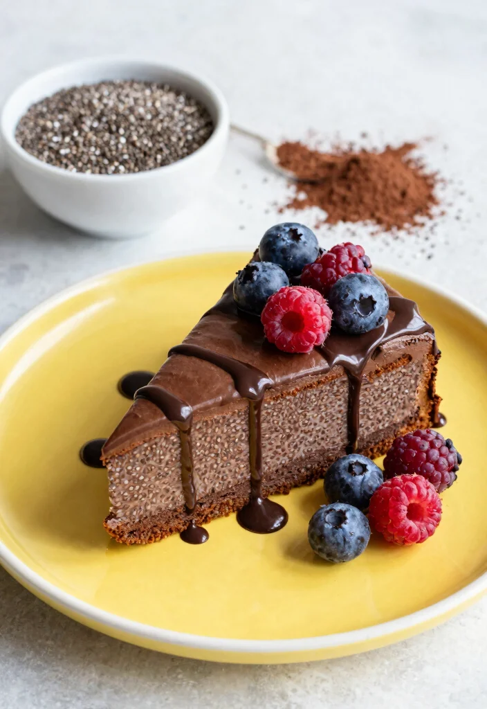 16 GF Chocolate Cake Ideas: Gluten Free and Rich - 11. Chocolate Chia Seed Cake 1