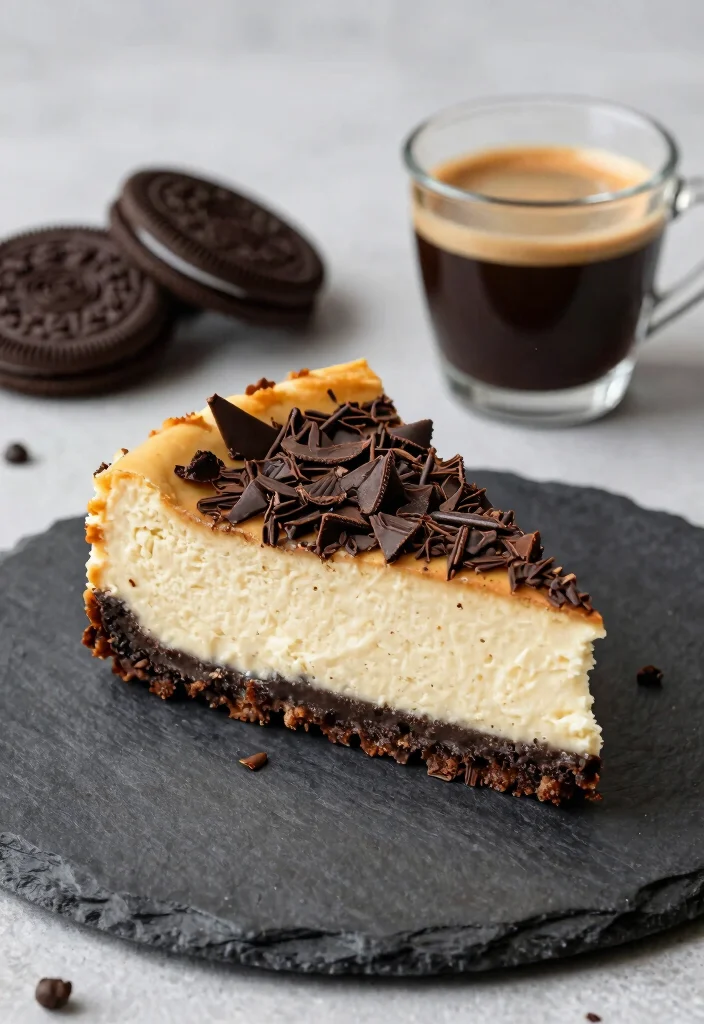16 No Bake Oreo Cheesecake Ideas: Easy Crowd Favorite - 11. Coffee-Flavored No Bake Oreo Cheesecake 1
