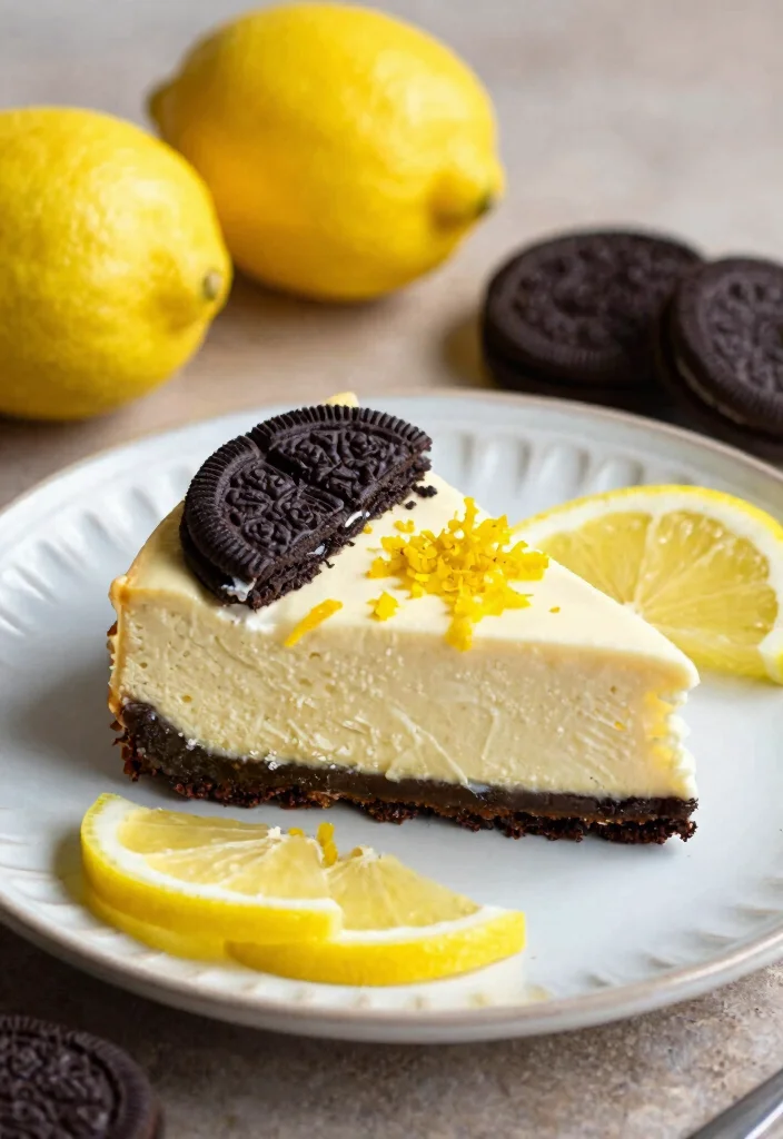 16 No Bake Oreo Cheesecake Ideas: Easy Crowd Favorite - 14. No Bake Oreo Cheesecake with Citrus Zest 1