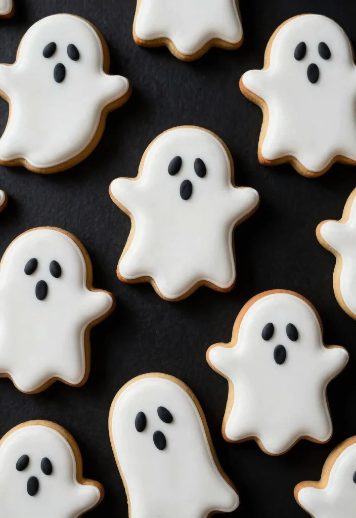 16 Shadow Milk Cookie Wallpaper PC Ideas Dark Cute Art - 2. Ghostly Cookie Cutouts 1