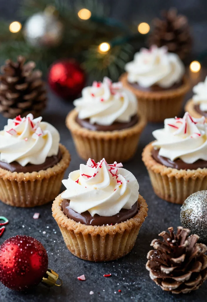 16 Sugar Cookie Cups Ideas: Cute Filled Treats - 10. Chocolate Mint Cups 1