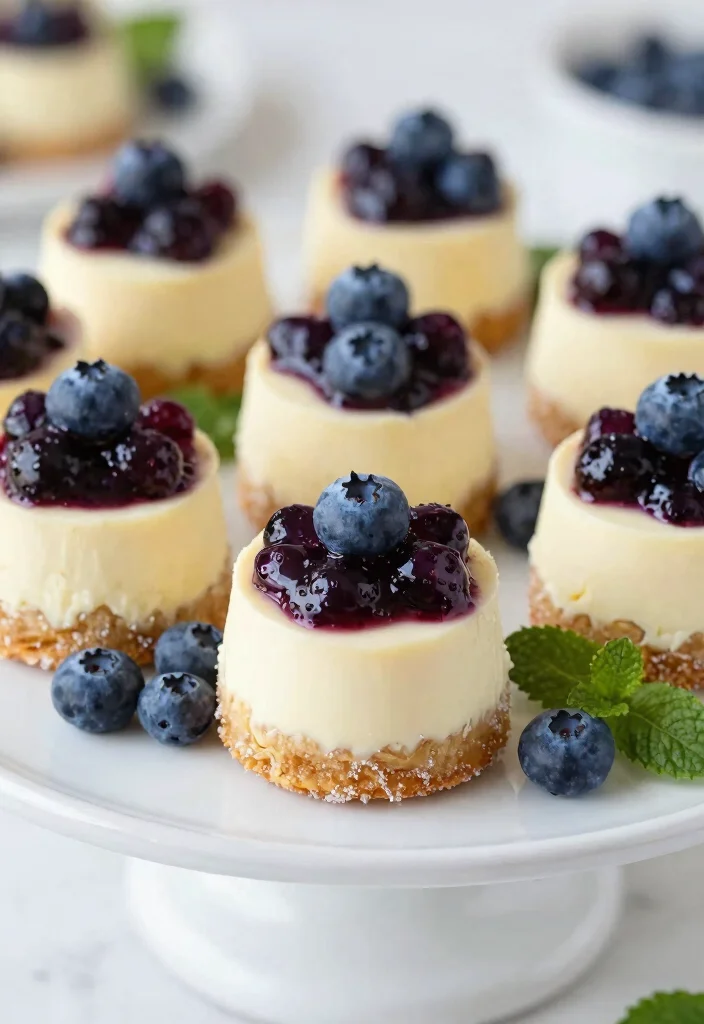 16 Sugar Cookie Cups Ideas: Cute Filled Treats - 13. Blueberry Cheesecake Cups 1