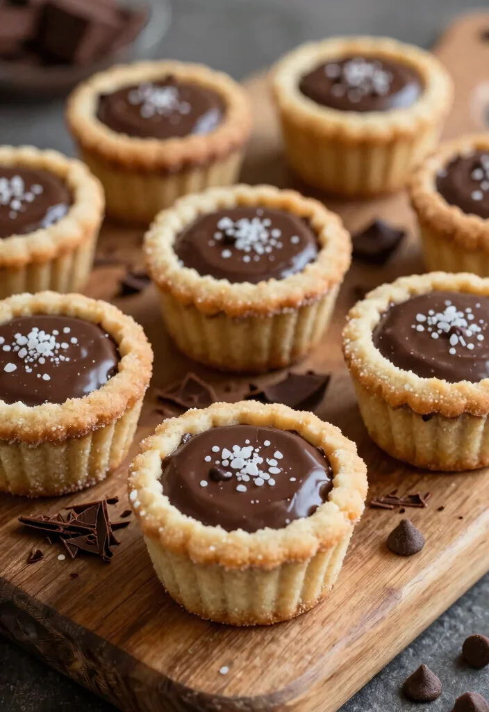 16 Sugar Cookie Cups Ideas: Cute Filled Treats - 2. Chocolate Ganache Delight 1