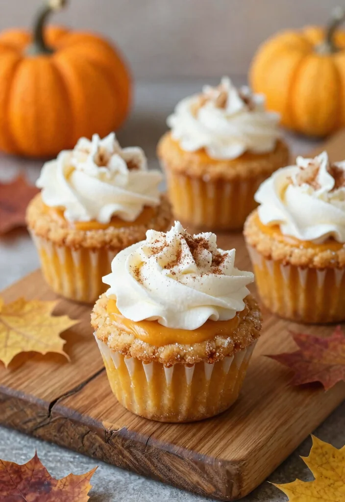 16 Sugar Cookie Cups Ideas: Cute Filled Treats - 4. Pumpkin Spice Cream Cups 1