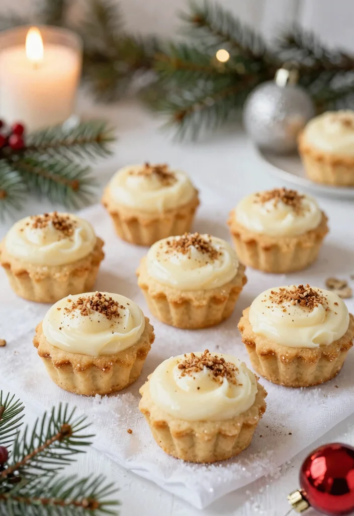 16 Sugar Cookie Cups Ideas: Cute Filled Treats - 9. Holiday Eggnog Cups 1