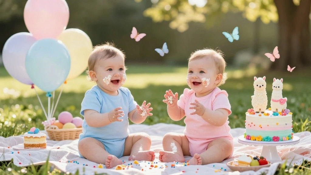 16 Twin Cake Smash Ideas Double the Cute