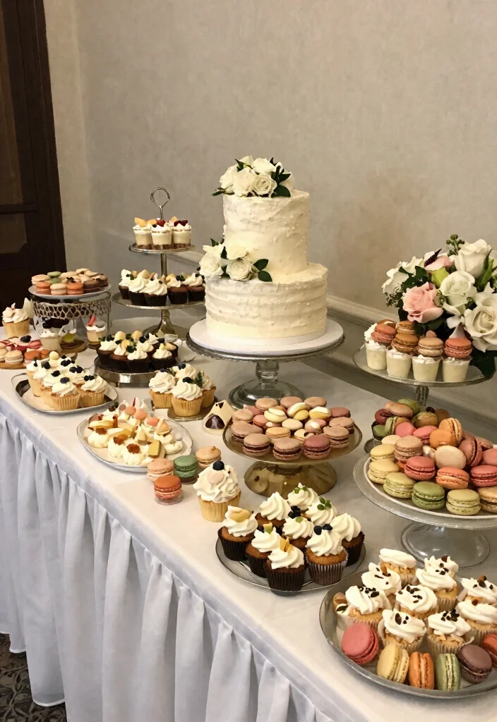 16 Wedding Cake Big Ideas: Grand Statement Designs - 10. Statement Dessert Tables 1