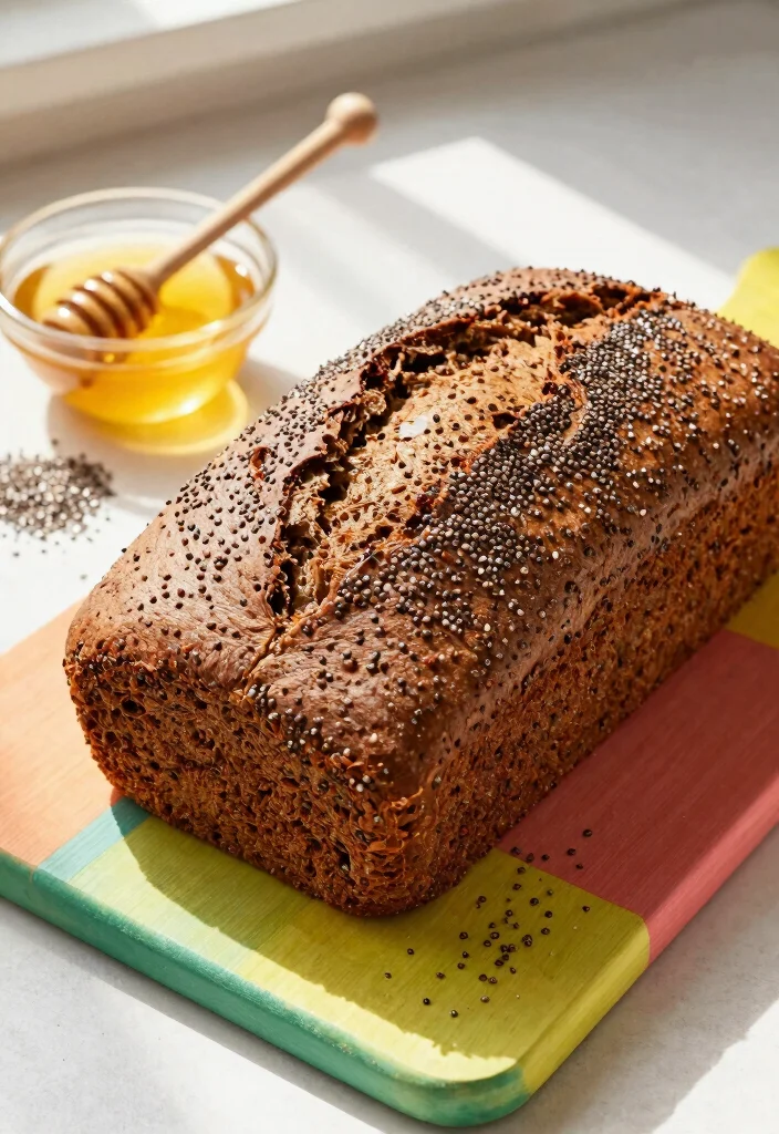 17 Cheesecake Factory Brown Bread Ideas: Famous Sweet Loaf - 16. Chia Seed Brown Bread 1