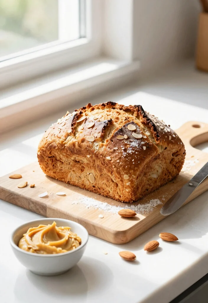 17 Cheesecake Factory Brown Bread Ideas: Famous Sweet Loaf - 8. Almond Flour Brown Bread 1