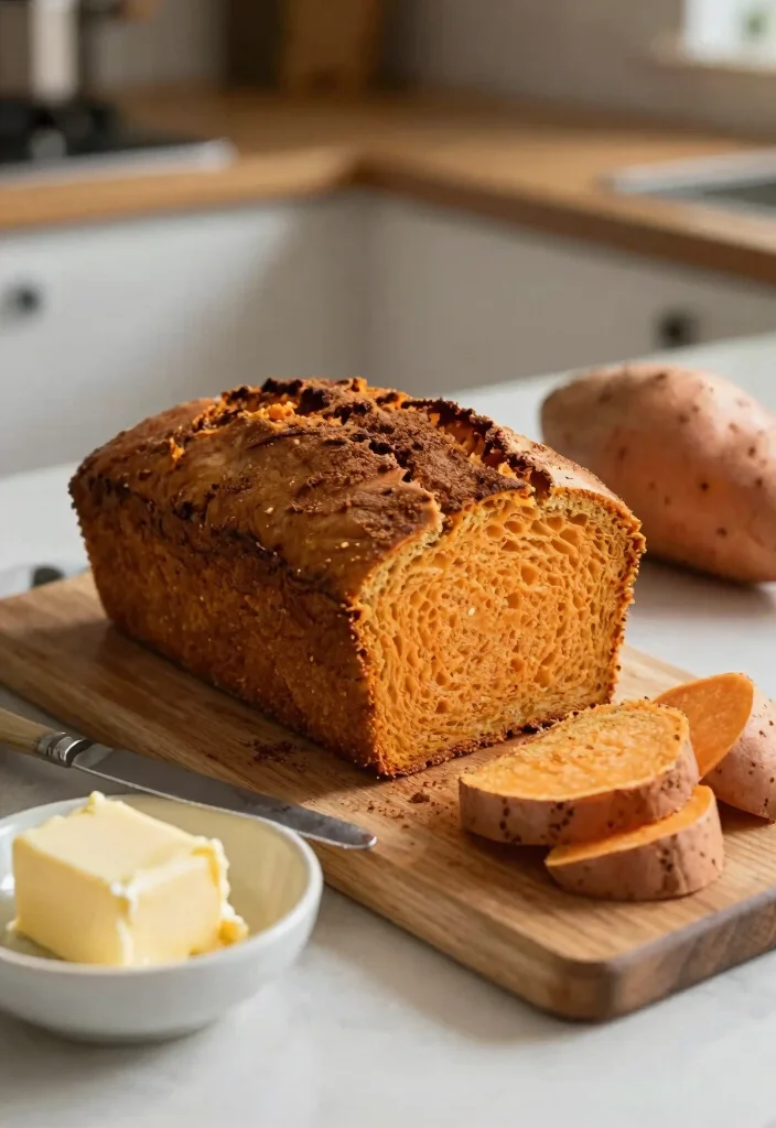17 Cheesecake Factory Brown Bread Ideas: Famous Sweet Loaf - 9. Sweet Potato Brown Bread 1