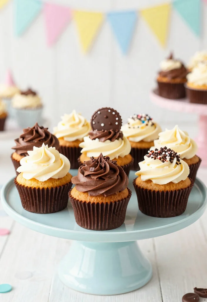 17 Chocolate Marble Cake Ideas Swirled Classic Beauty - 3. Chocolate Marble Cupcakes 1