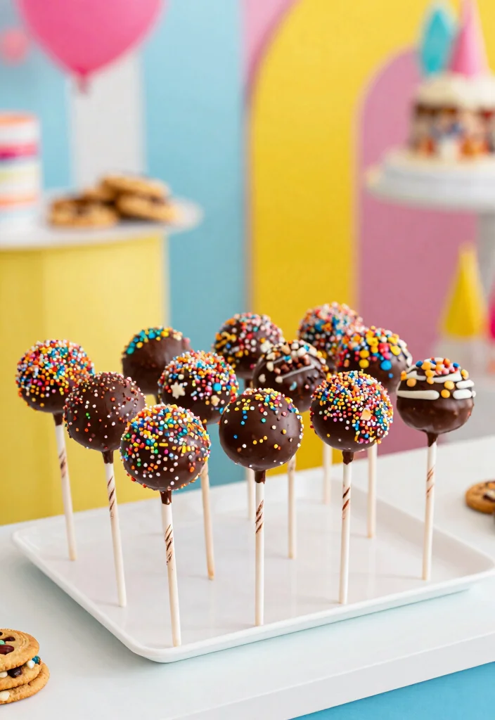 17 Paw Patrol Cake Pops Ideas: Cute Kids Party Treats - 10. Fun Dip Cake Pops 1