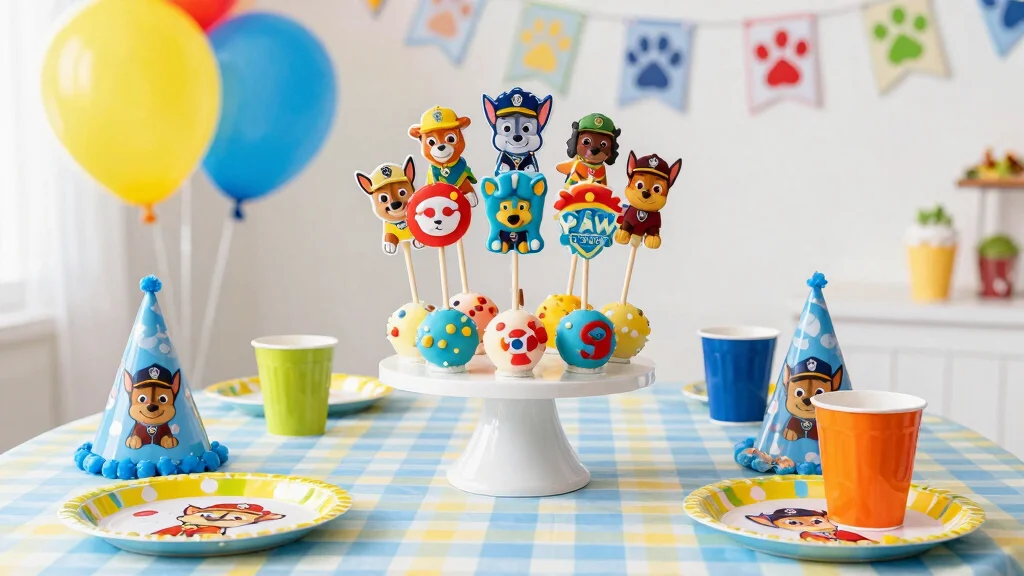 17 Paw Patrol Cake Pops Ideas: Cute Kids Party Treats