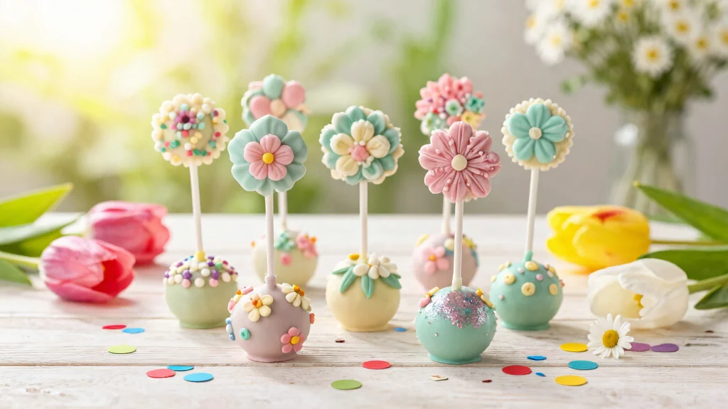 17 Spring Cake Pops Ideas: Fresh Pastel Treats