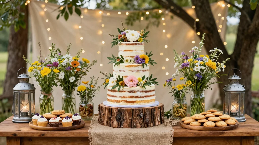 17 Wedding Cake Display Ideas: Stunning Dessert Tables