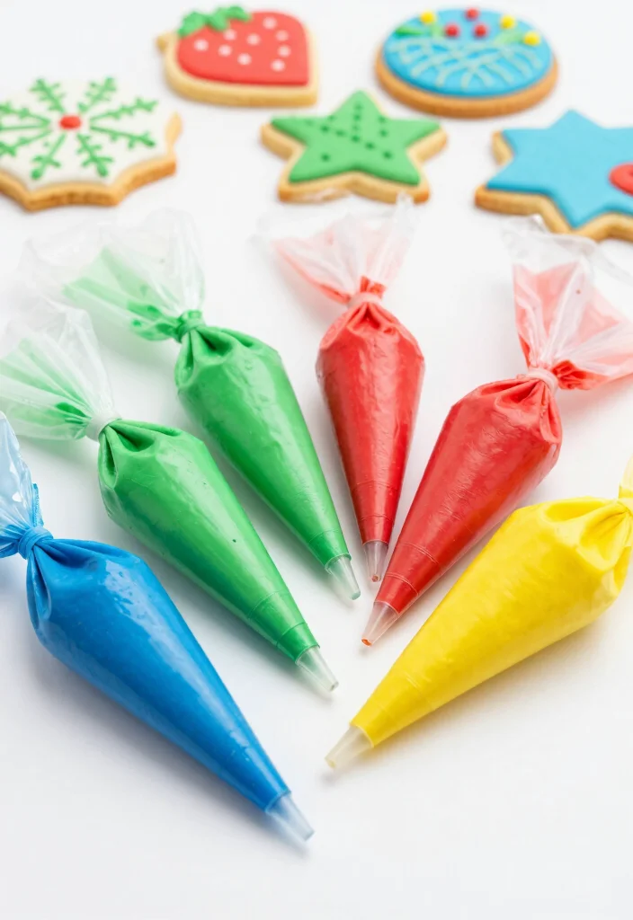18 Best Cut Out Sugar Cookie Recipe Clean Sharp Shapes - 12. Colorful Royal Icing Techniques 1