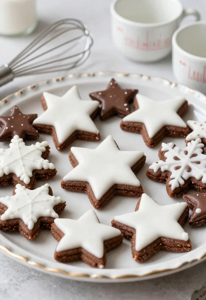 18 Best Cut Out Sugar Cookie Recipe Clean Sharp Shapes - 5. Chocolate Sugar Cookies 1